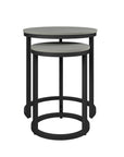 Torelli Zico 2pc Ceramic Side Table Set