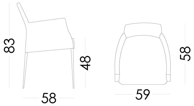 Fama Marilin Armchair