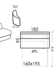 Fama Zeus sofa-bed