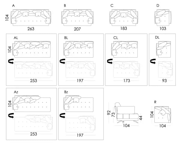 Fama Pacific Sofa