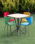 Fama Duncan Tables With Metal Base