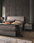 ALF Graphite Bed Frame - Fellini Home Ltd