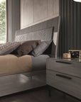 ALF Graphite Nightstand - Fellini Home Ltd