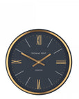 Art Marketing 10" Hampton Wall Clock Navy - Fellini Home Ltd