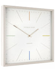 Art Marketing 20" Editor Wall Clock Salt - Fellini Home Ltd