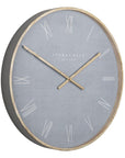 Art Marketing 21" Nordic Wall Clock Cement - Fellini Home Ltd