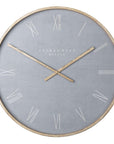 Art Marketing 21" Nordic Wall Clock Cement - Fellini Home Ltd