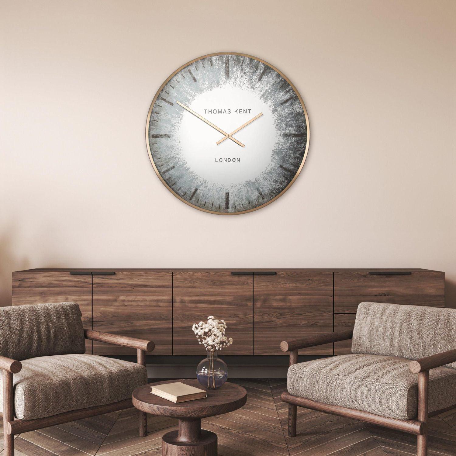 Art Marketing 32" Murano Grand Clock - Fellini Home Ltd