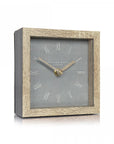 Art Marketing 5" Nordic Mantel Clock Cement - Fellini Home Ltd