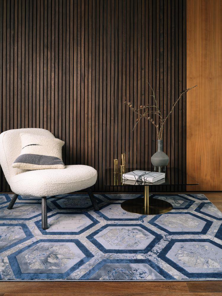 Asiatic Aurora Hexagon Rug - Fellini Home Ltd