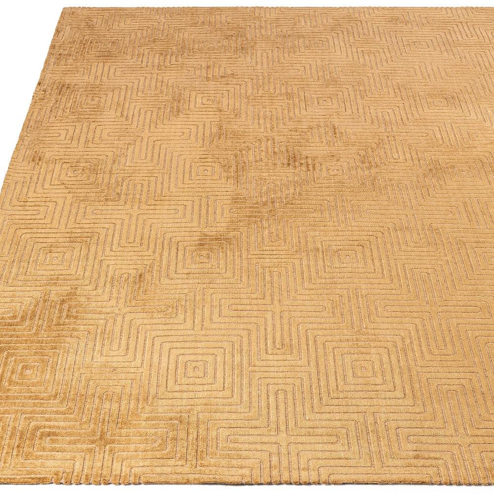 Asiatic Glaze Ochre Pulse Rug - Fellini Home Ltd