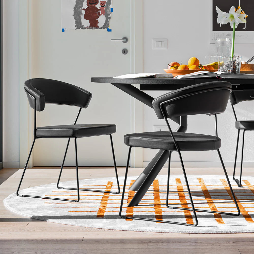 Calligaris Connubia New York Chair (CB1022) Metal Frame Fellini