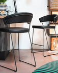 Calligaris Connubia New York Stool ( CB1087 ) Metal Frame