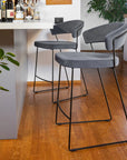 Calligaris Connubia New York Stool ( CB1087 ) Metal Frame