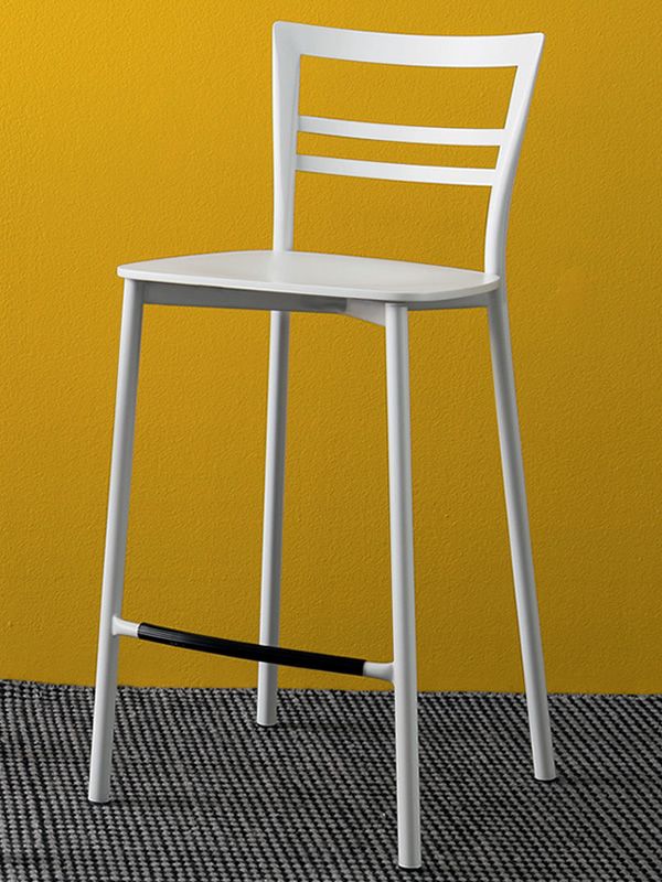 Calligaris Connubia Ace Barstool CB1513 Metal Frame Set of 2