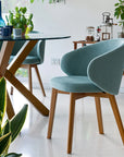 Calligaris Connubia Tuka Chair (CB2117) Beech/Ashes Frame