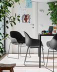 Calligaris Connubia Academy Chair (CB2143) Metal Frame
