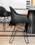 Calligaris Connubia Academy Chair (CB2181-E) Metal Frame
