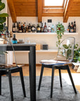 Calligaris Connubia Academy Dining Chair (CB2159) Beech/Ashes Frame