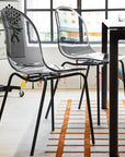 Calligaris Connubia Academy Chair (CB2170) Metal Frame