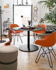 Calligaris Connubia Academy Chair (CB2181-E) Metal Frame