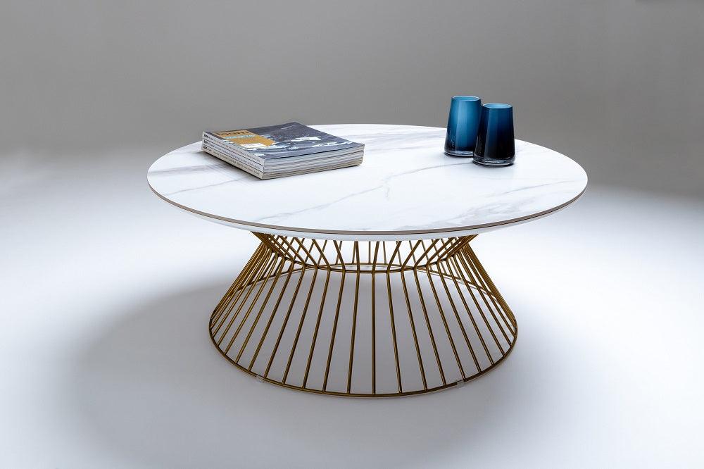 Centrepiece Cage Circular Coffee Table - Fellini Home Ltd