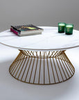 Centrepiece Cage Circular Coffee Table - Fellini Home Ltd