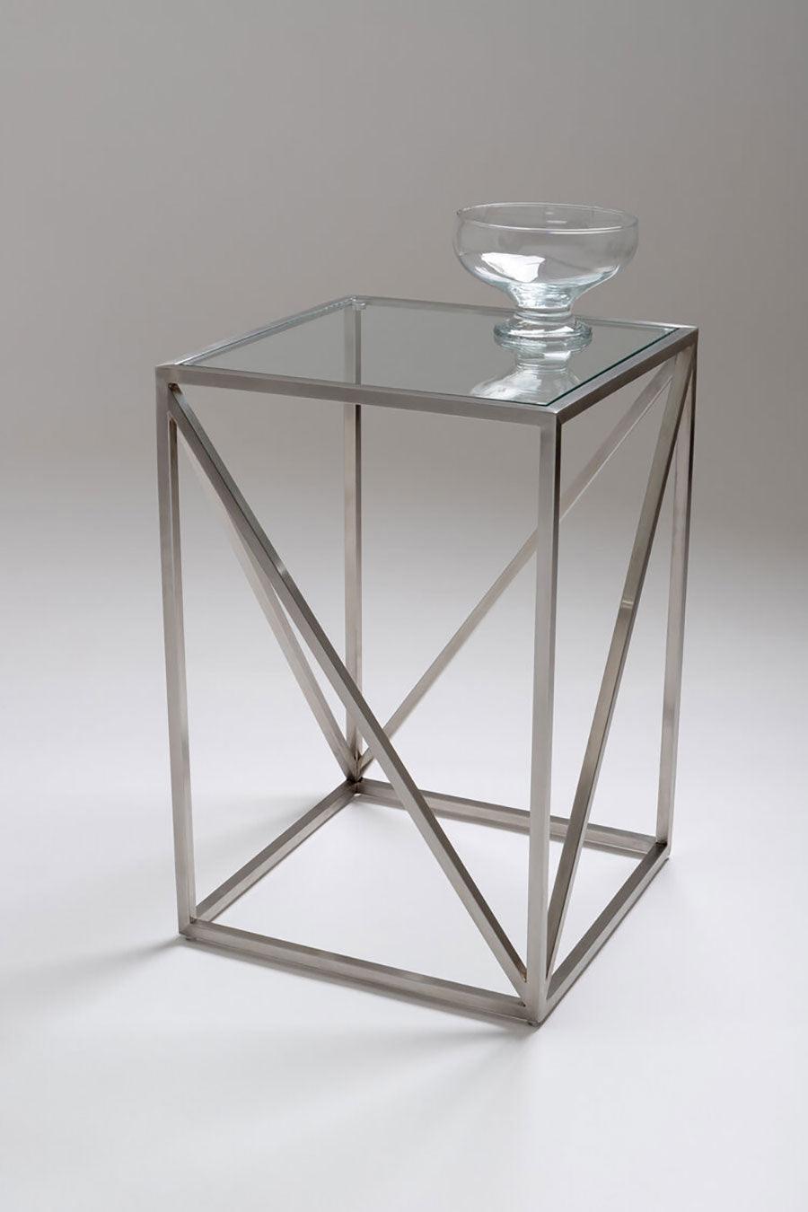 Centrepiece Linea Square Lamp Table - Fellini Home Ltd