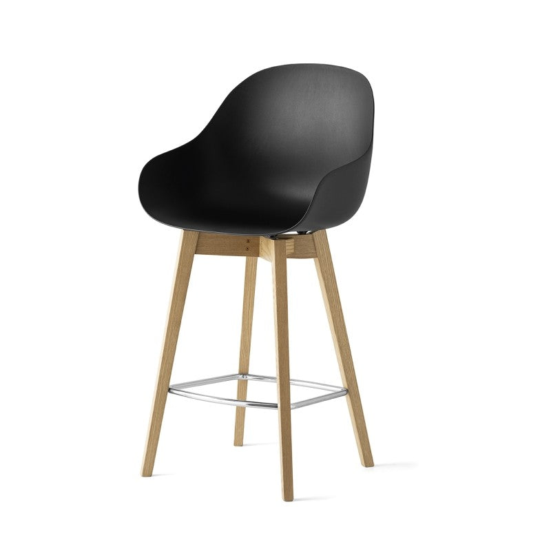 Calligaris Connubia Academy Barstool CB2176 Ash Wood Frame