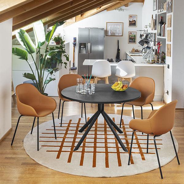 Connubia Giove Round Table - Fellini Home Ltd