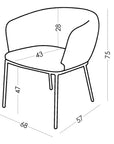 Fama Scarlett Armchair Chair