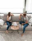 Fama Calessi Fabric Corner Sofa