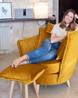 Fama Volta Swivel Armchair