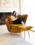 Fama Volta Swivel Armchair