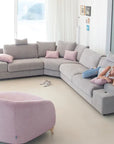 Fama Calessi Fabric Corner Sofa