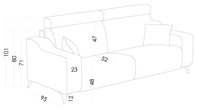 Fama Atlanta Sofa - Fellini Home Ltd