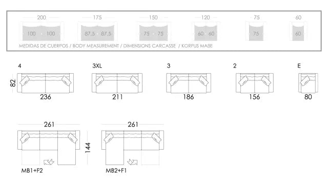 Fama Bari Sofa - Fellini Home Ltd