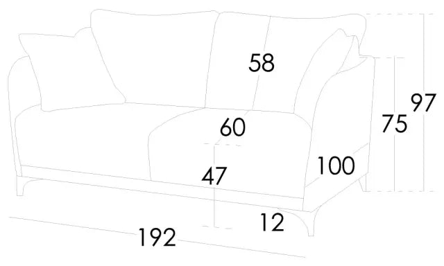 Fama Gala Sofa - Fellini Home Ltd