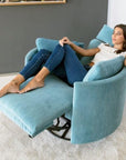 Fama Moonrise Swivel Recliner Chair - Fellini Home Ltd