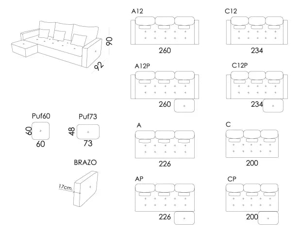 Fama MyLoft Sofa - Fellini Home Ltd