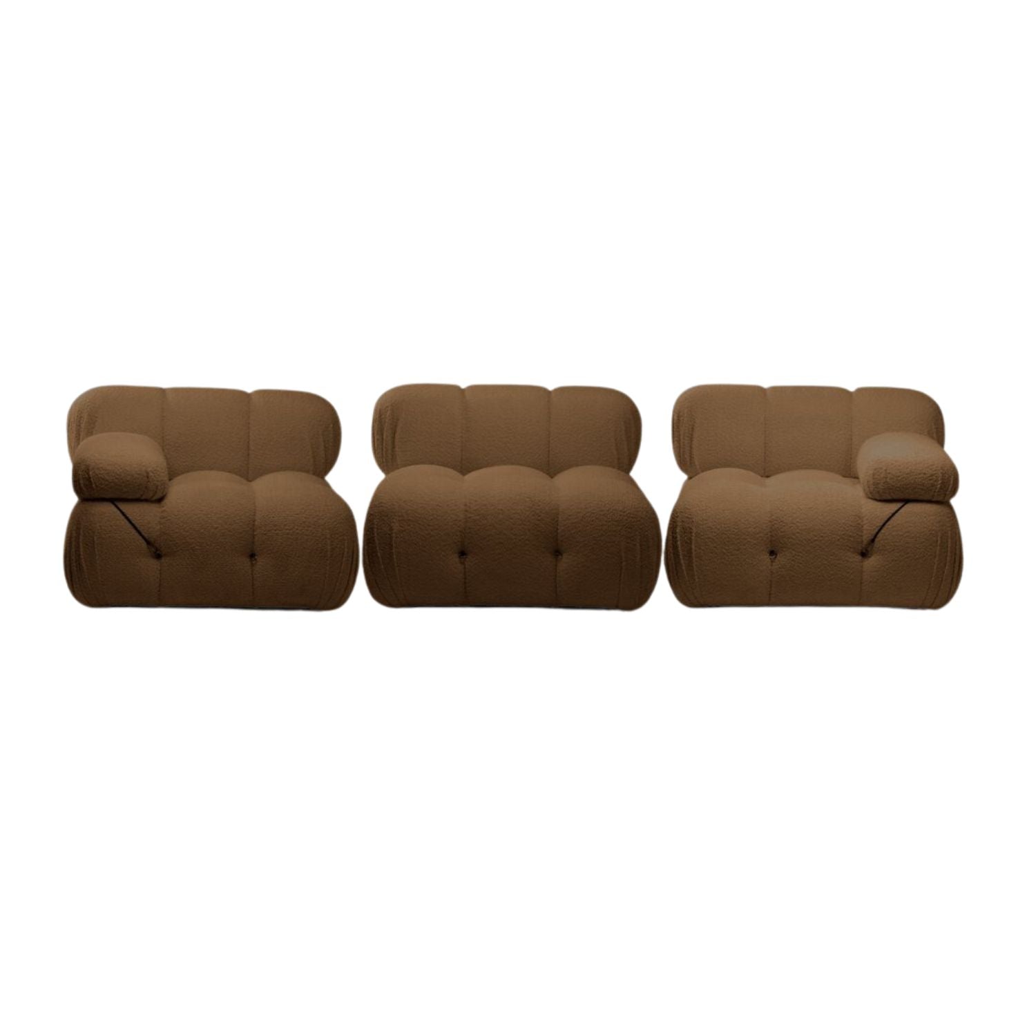 Fellini Home Modular Sofas Brown - Ex Display - Fellini Home Ltd