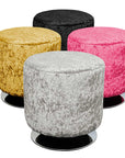Fellini Home Bespoke Round Swivel Drum Stool