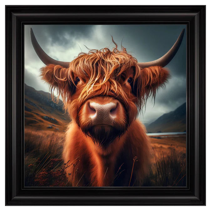 Fellini Home Highland Cow Frame