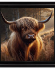 Fellini Home Sad Cow In The Woods Frame
