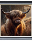 Fellini Home Sad Cow In The Woods Frame
