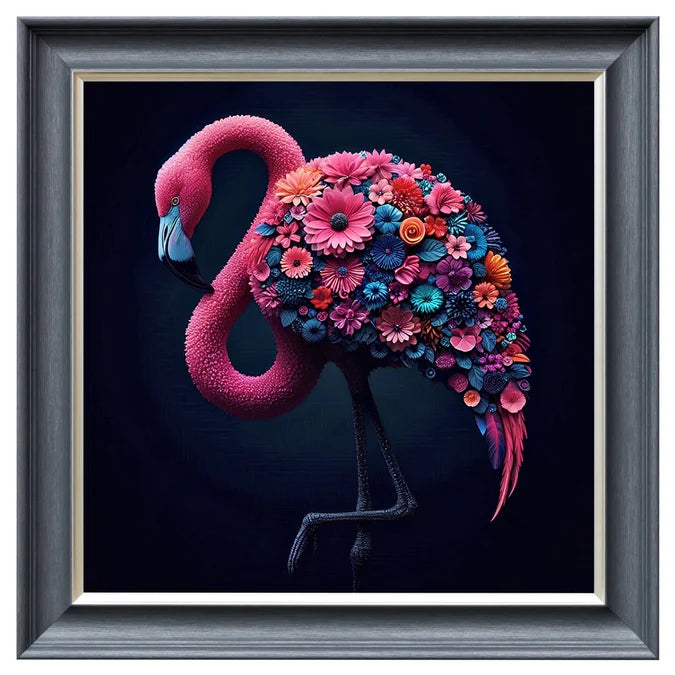 Fellini Home Floral Famingo Frame