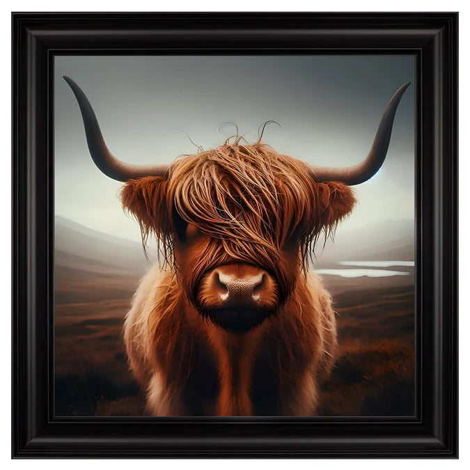 Fellini Home Highland Cow 2 Frame