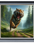 Fellini Home Running Tiger Frame