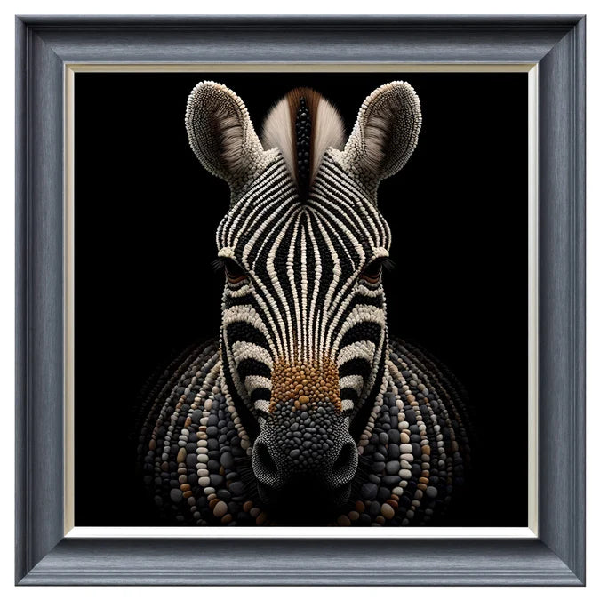 Fellini Home Stone Zebra Frame