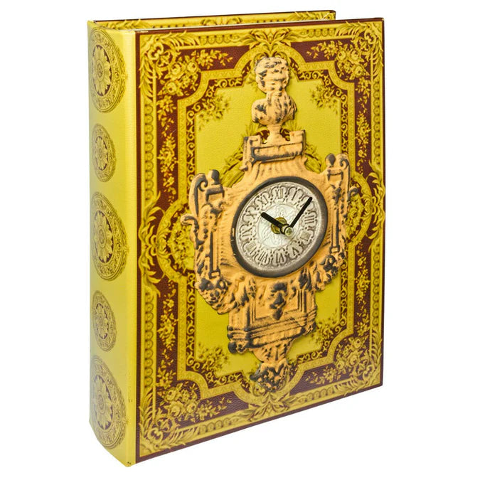 Fellini Home Animated Clock Book Box